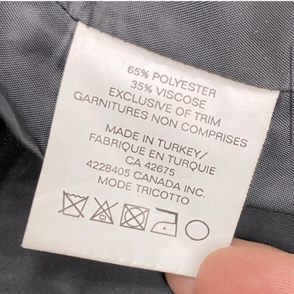 Vitrin Design Black & White Houndstooth Blazer Jacket M - Picture 7 of 15